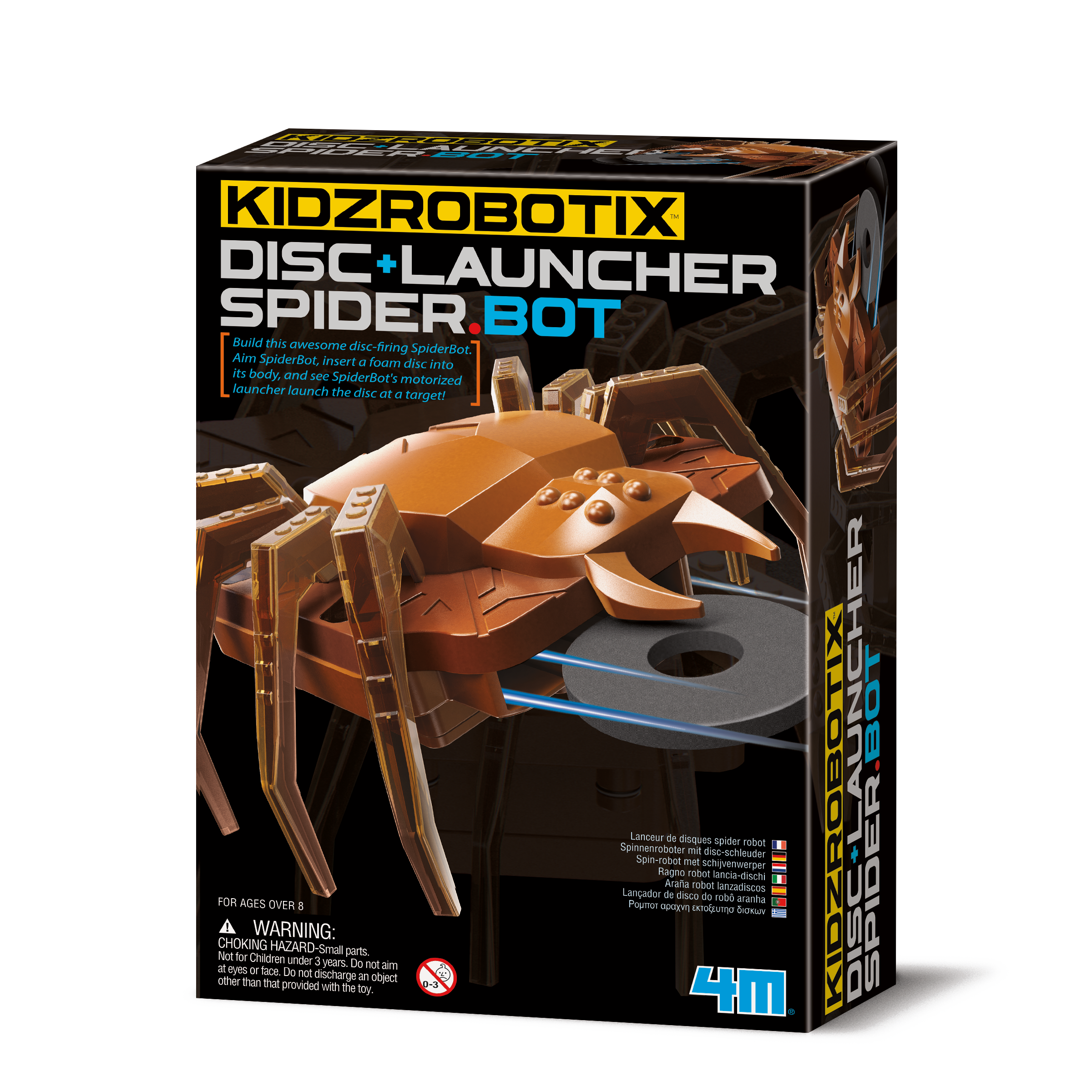 Lanzador de Discos - Robot Araña