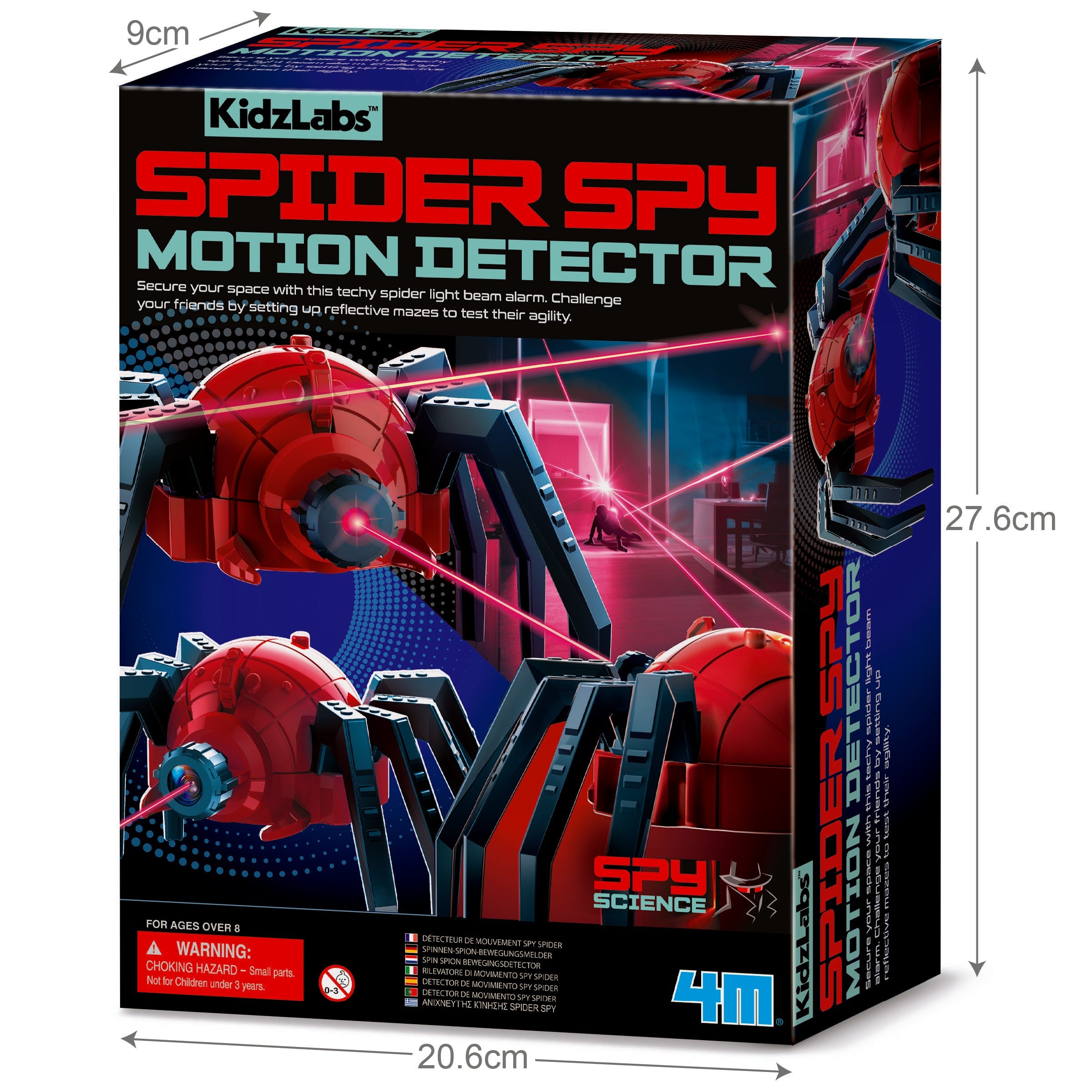 Detector de Movimiento Araña