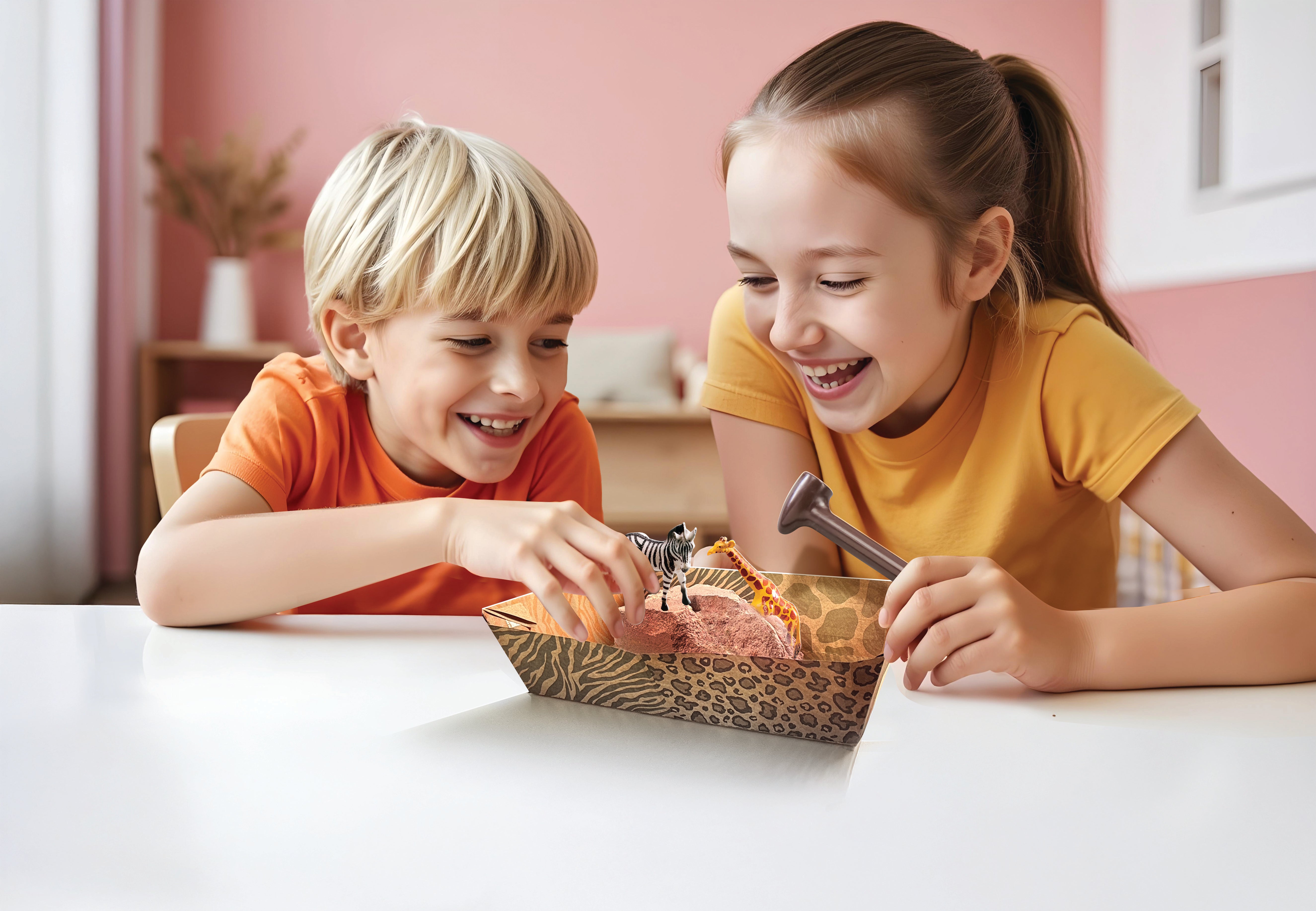KIDZLABS/WILDLIFE ANIMAL DIGGING KIT