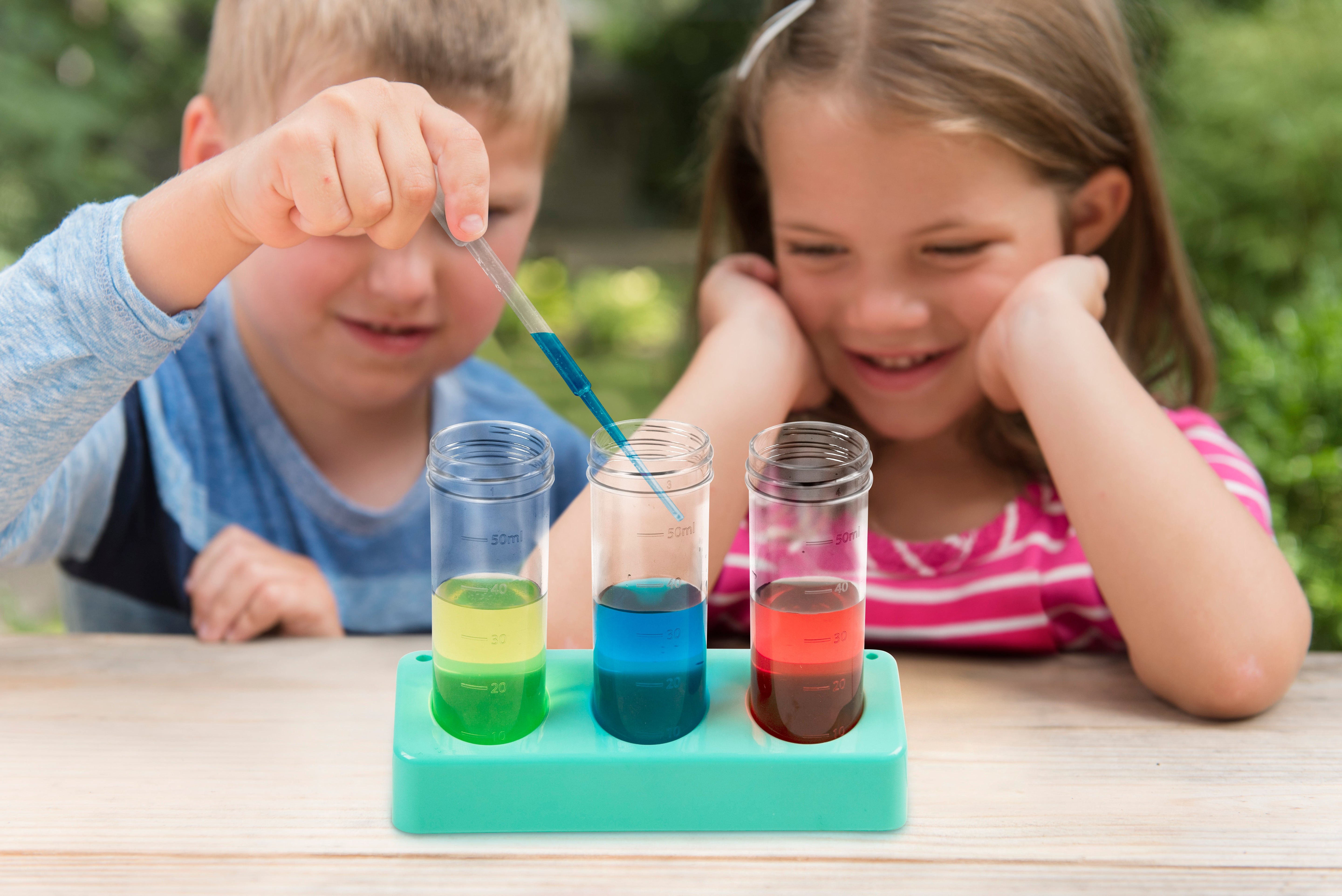 Laboratorio Colores y Burbujas