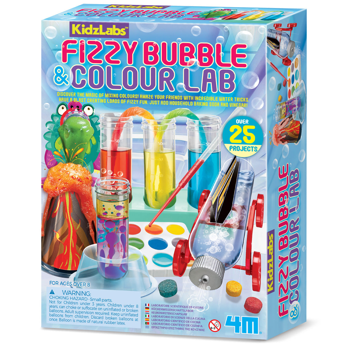 Laboratorio Colores y Burbujas