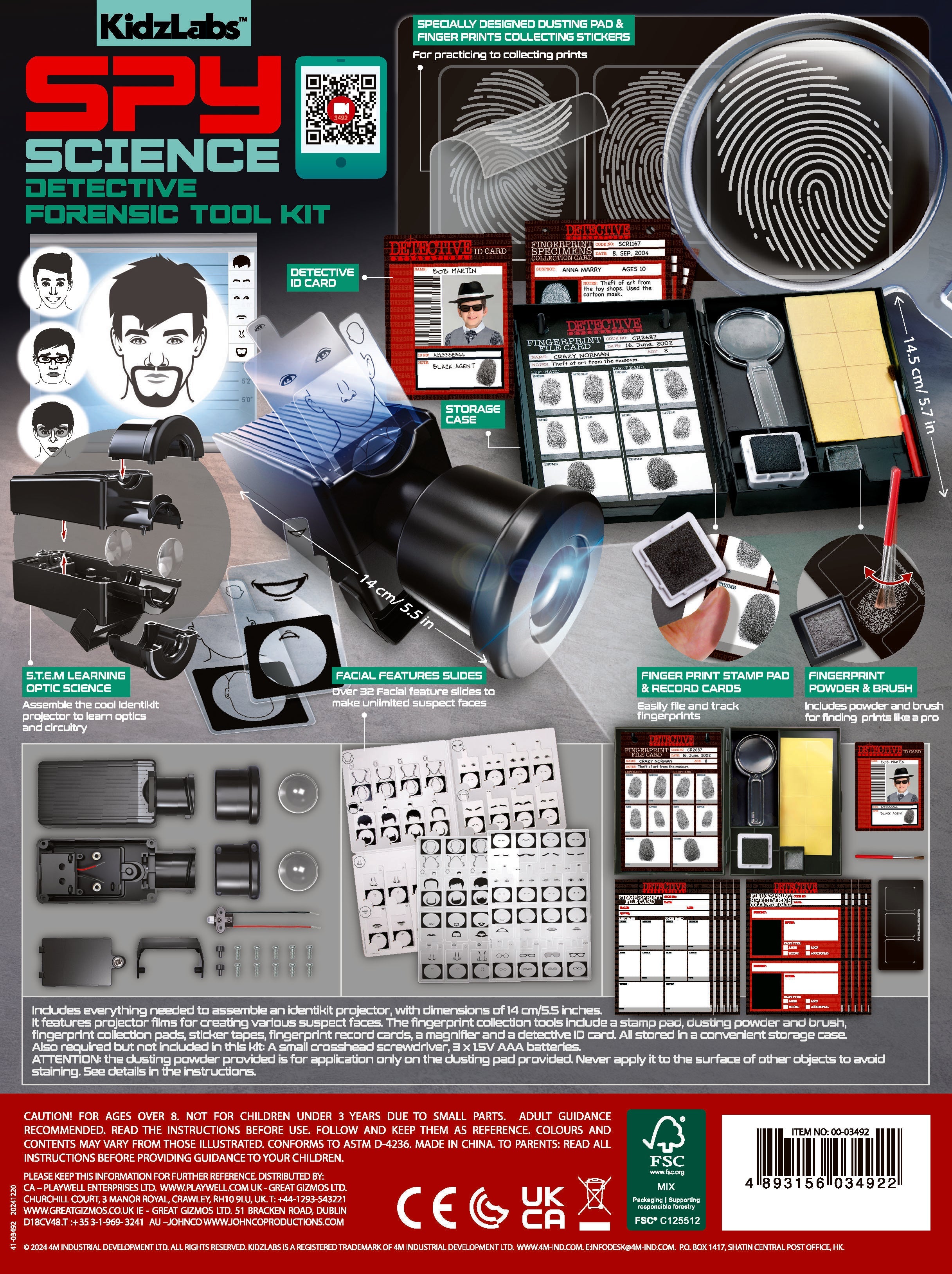 Kit Detective Forense