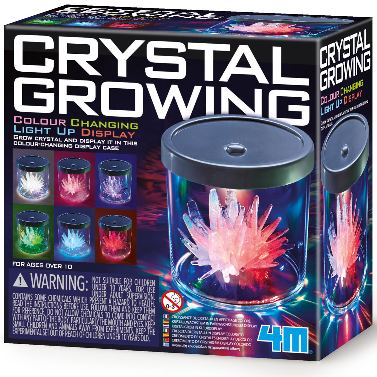 Cristales con Cambios de Colores