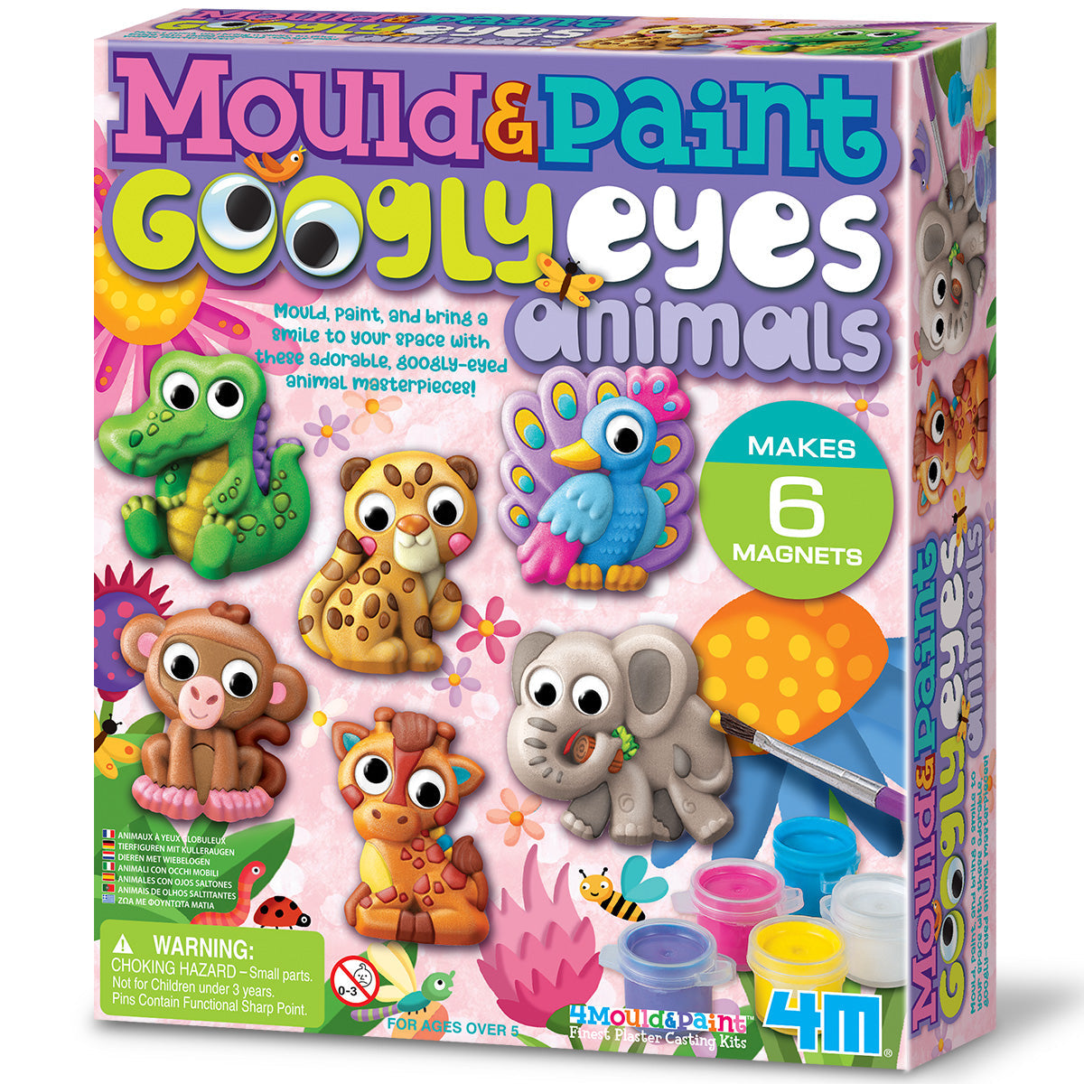 Moldes para Pintar Animales con Ojitos