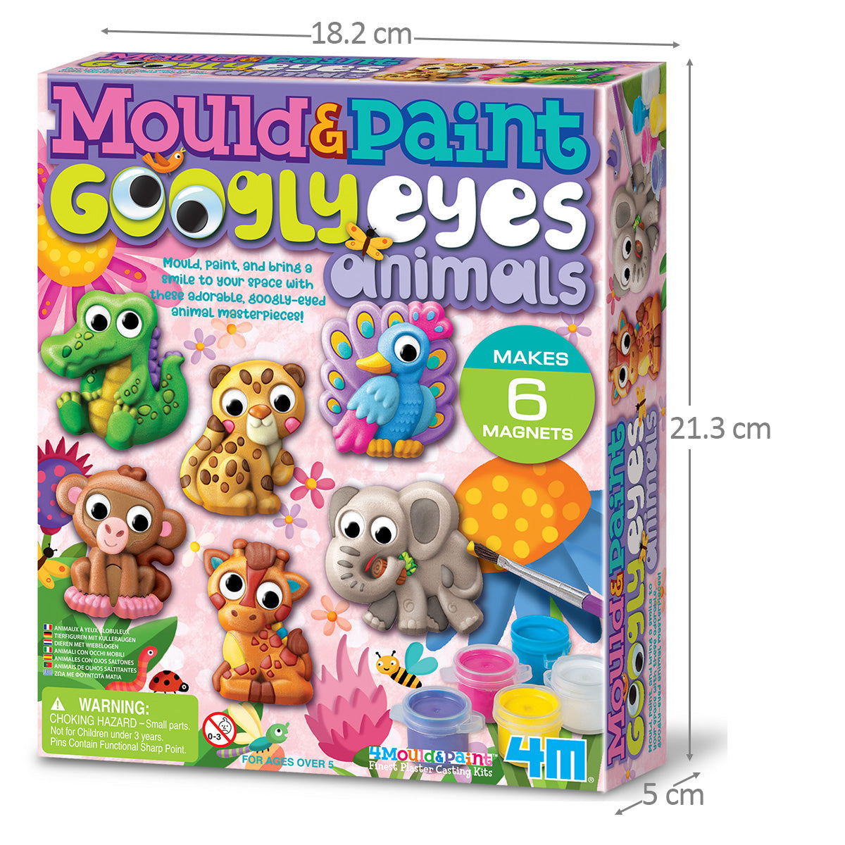 Moldes para Pintar Animales con Ojitos