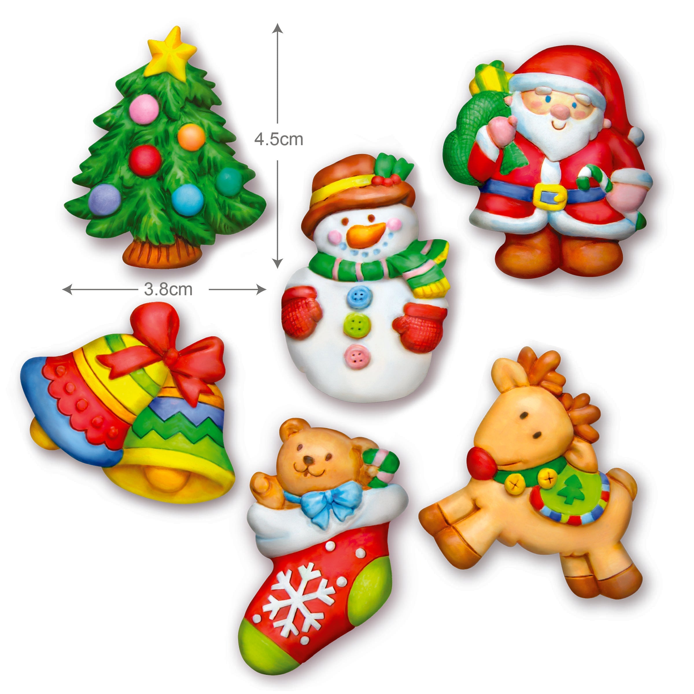 Moldes para pintar Navidad