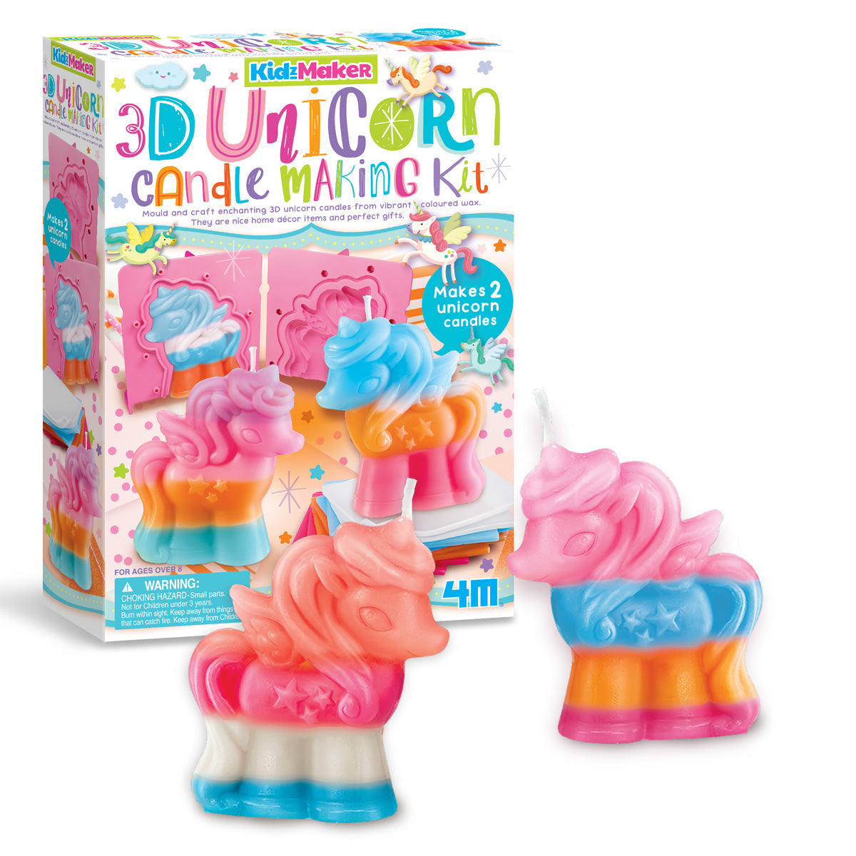 Crea tus velas de Unicornios