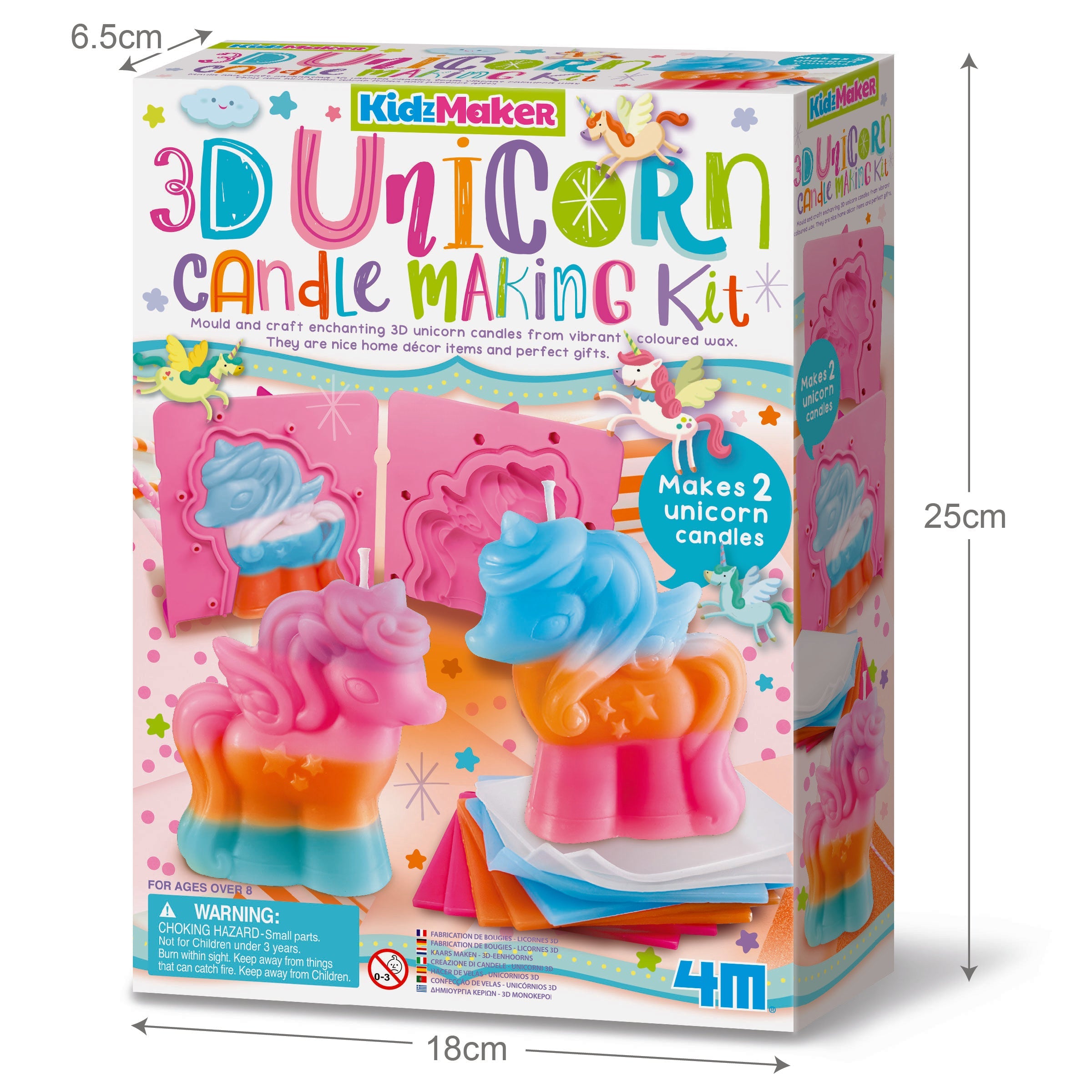 Crea tus velas de Unicornios