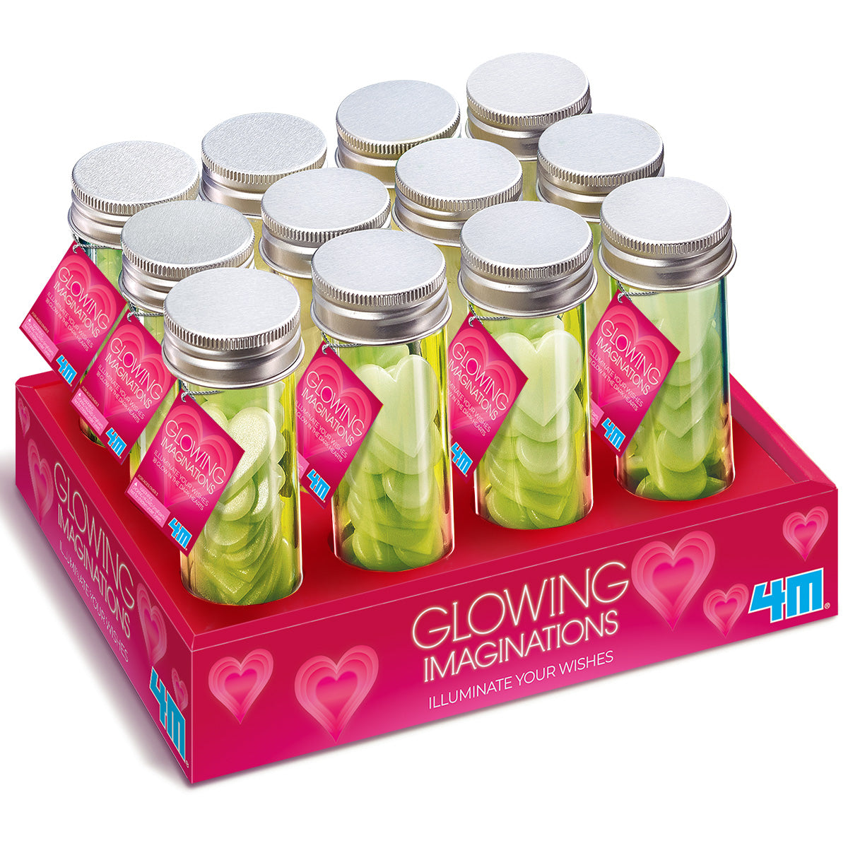 WISH LAB/GLOW-IN-THE-DARK HEARTS