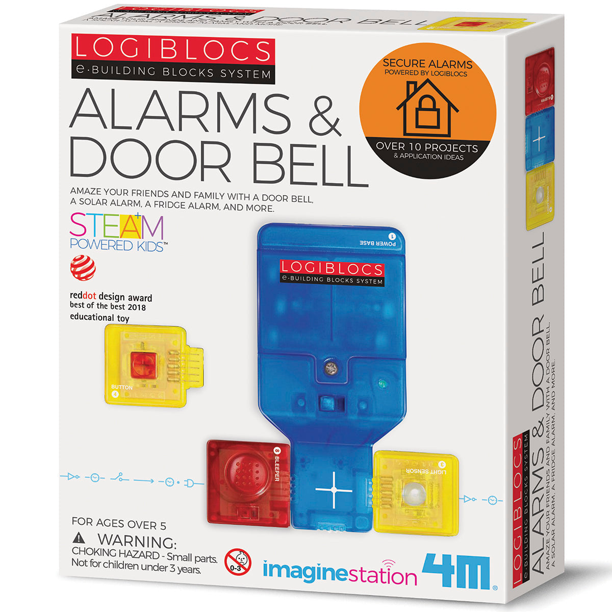 Alarma de Puerta con Bloques Lógicos