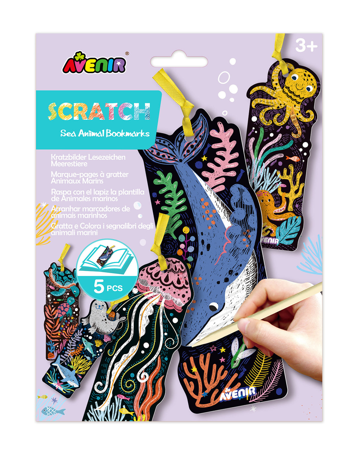 Scratch Marcadores Libros