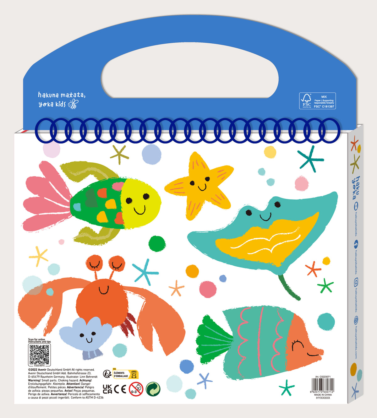 Primer Libro para Colorear Animales del Mar