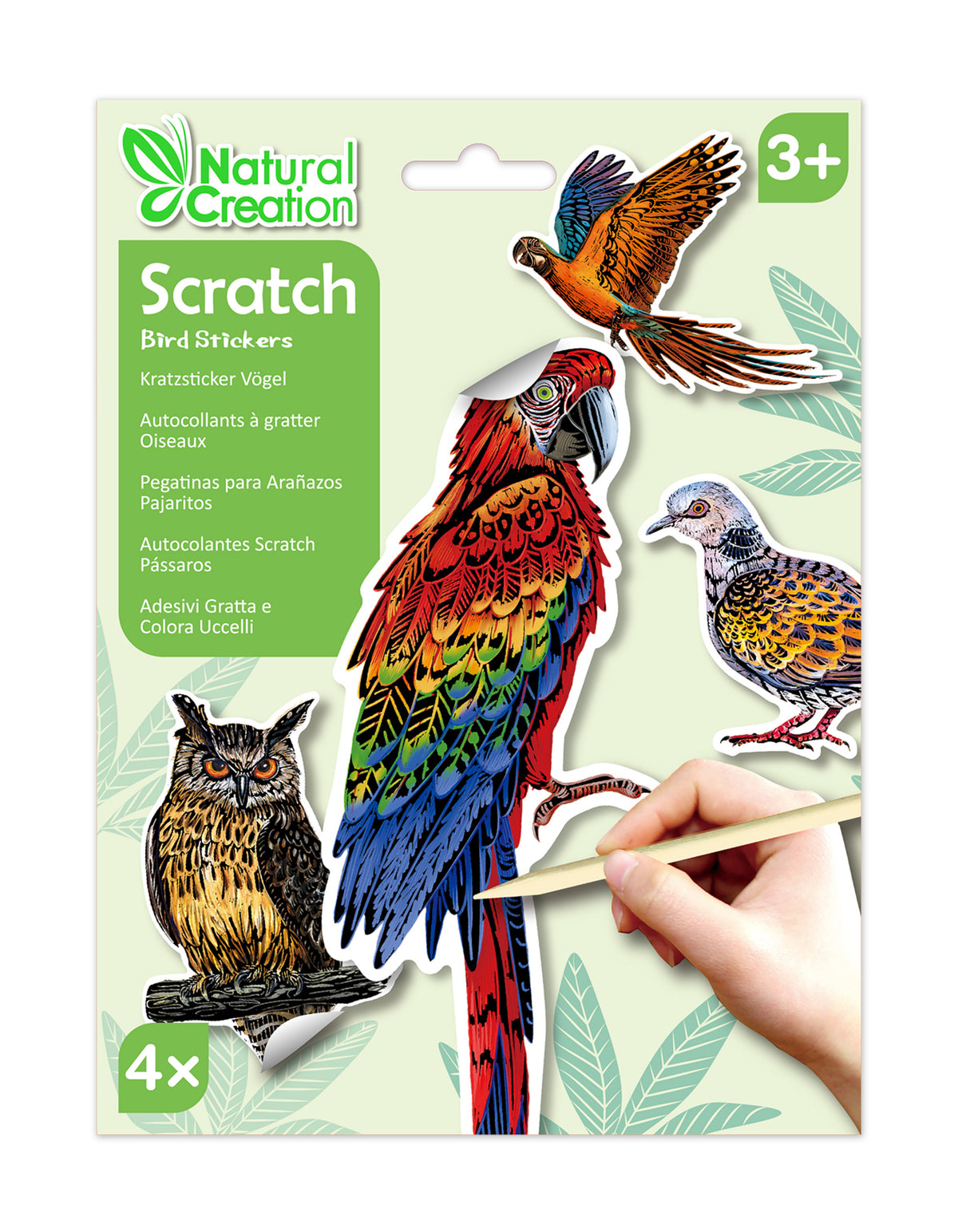 Srickers Scratch Pajaros