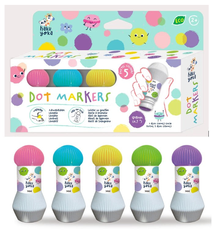 Marcadores Dots Colores Pasteles
