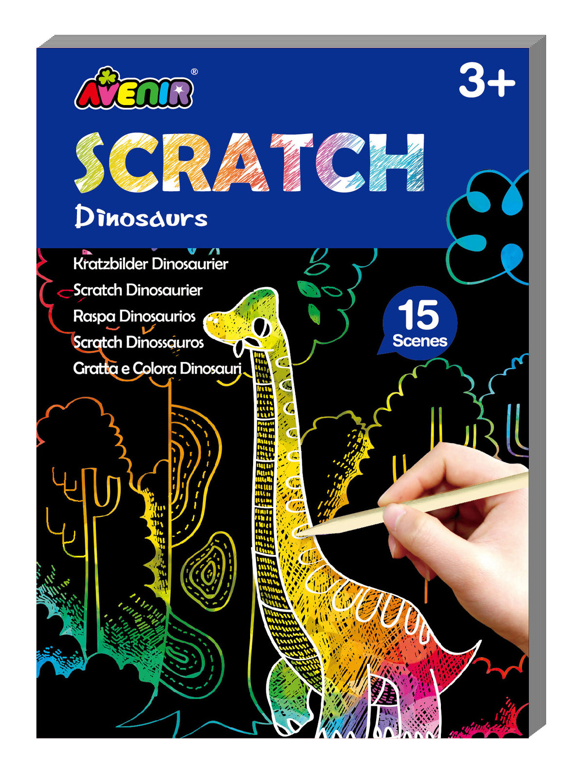 Libro Scratch Mini Dinosaurios