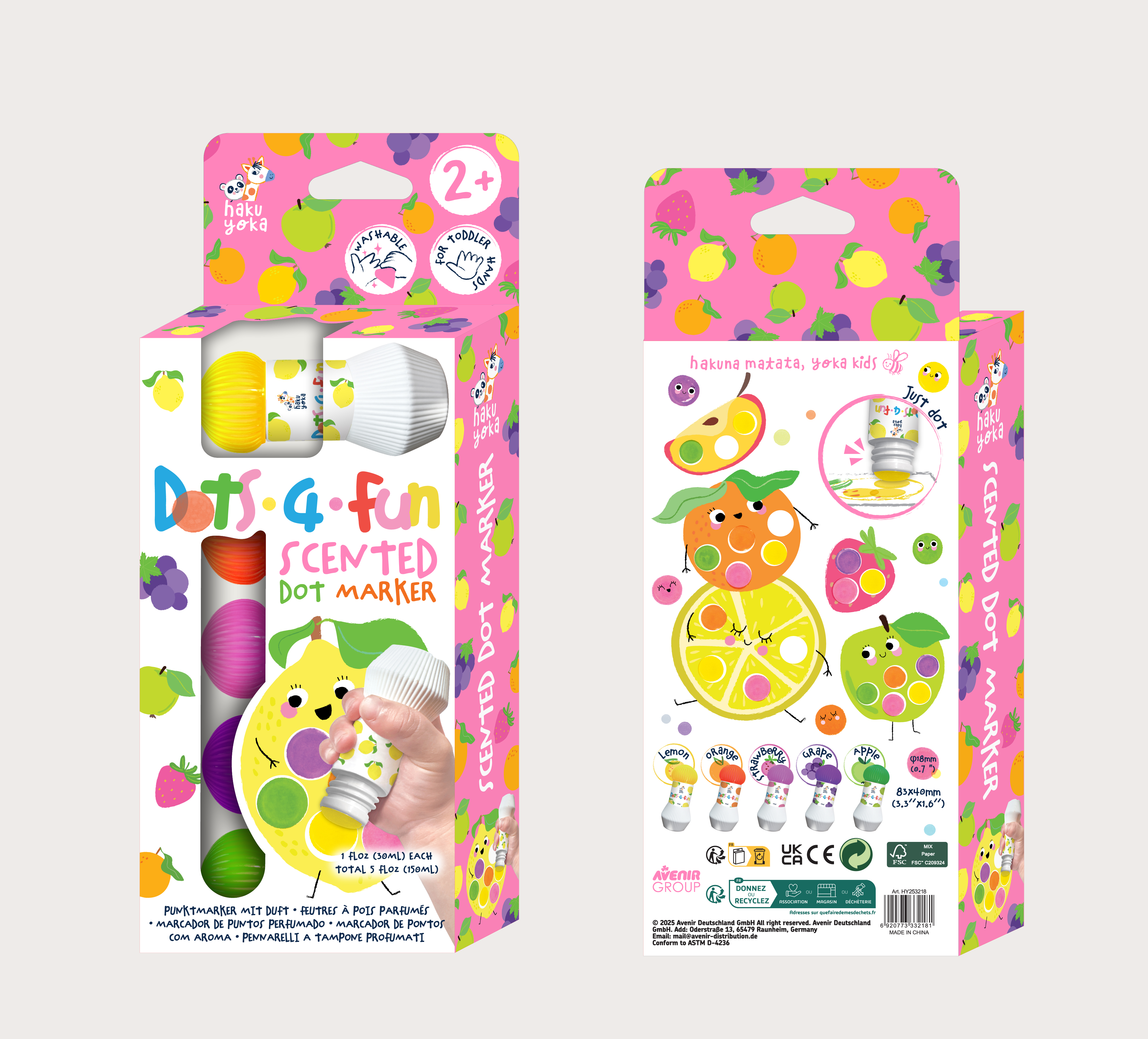 Marcarores Dots con Olor