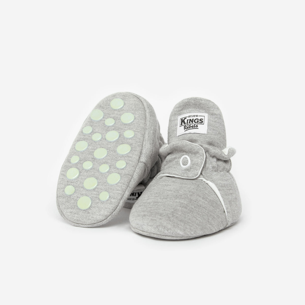 Botas Algodón Gripper Gris Jaspe 24 Meses