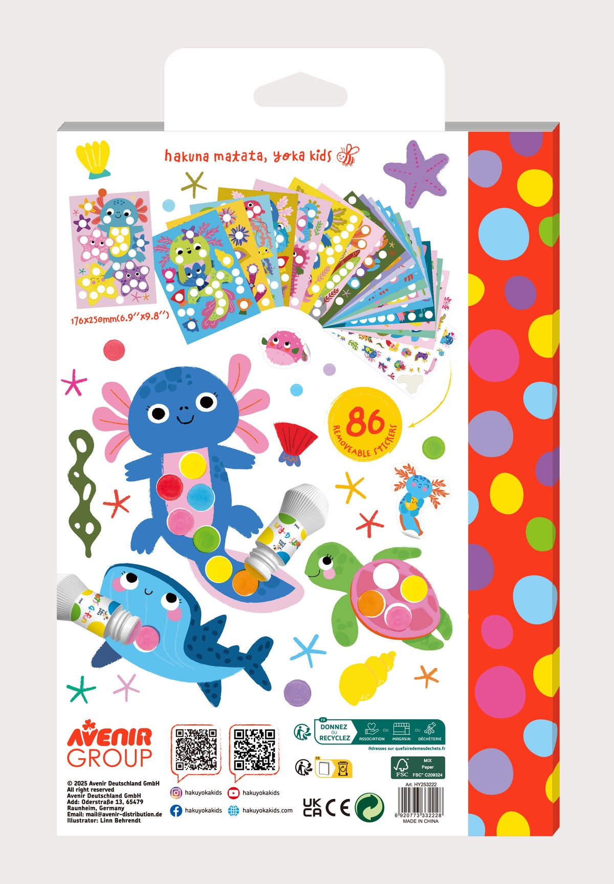 Libro de Colorear Dots Axolote