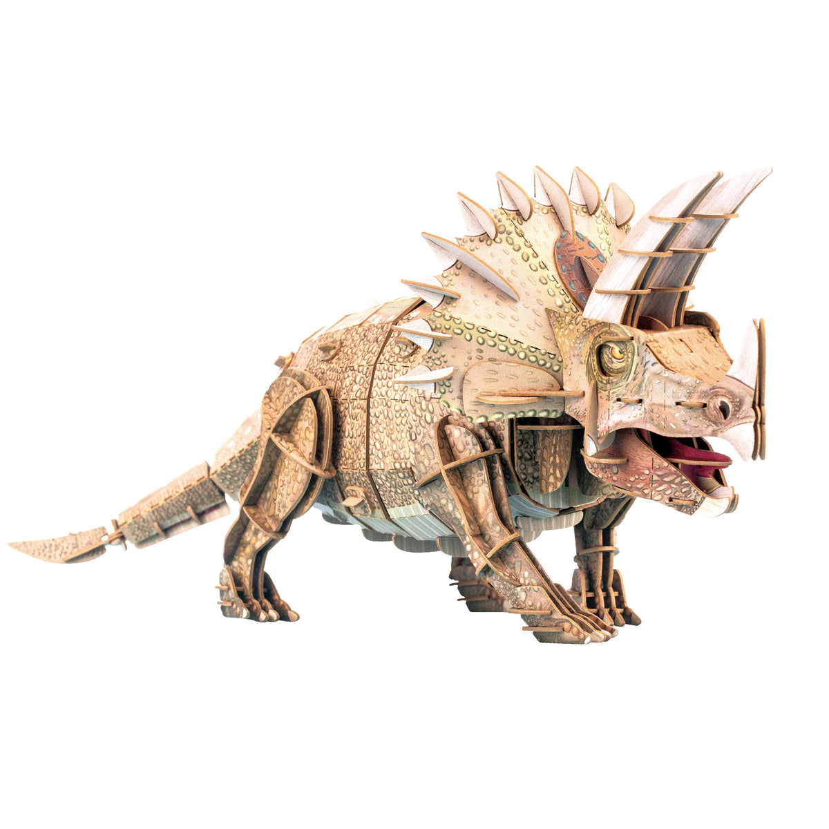 Rompecabezas 3D Articulado - Triceratops (Deluxe)