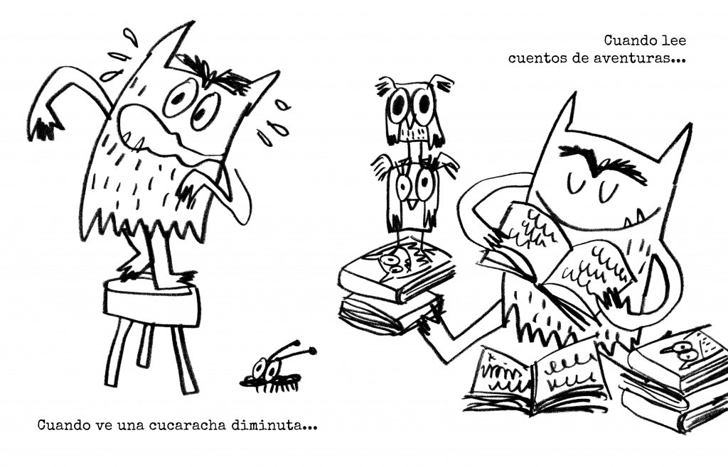 El Monstruo de Colores Cuaderno para Colorear
