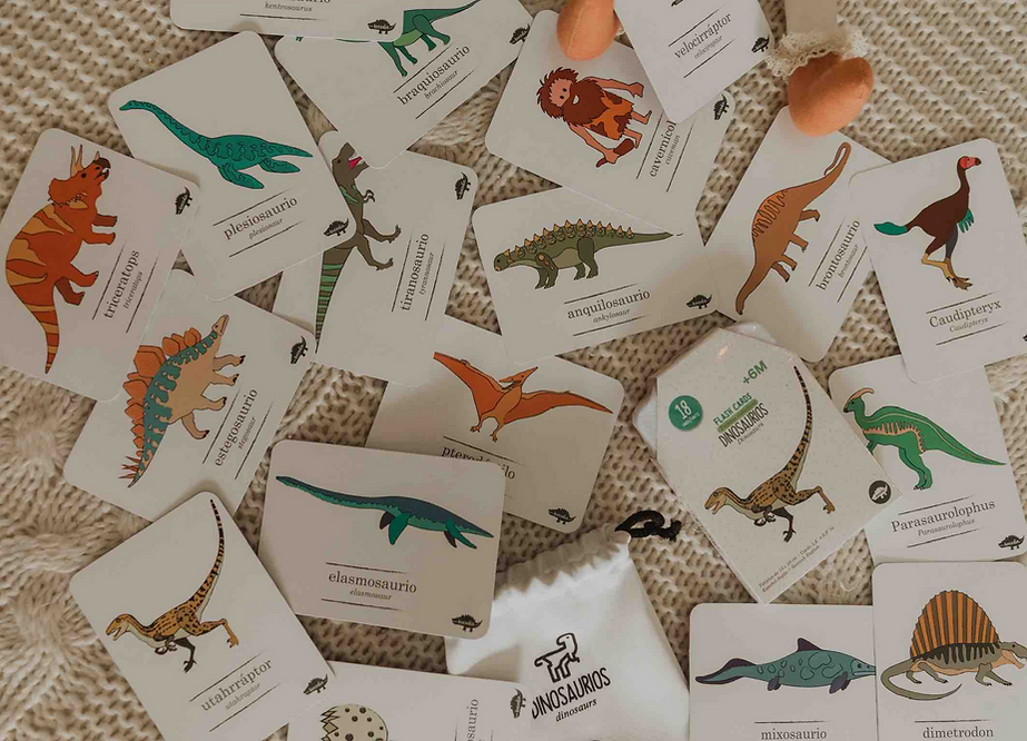 Flash Cards Dinosaurios