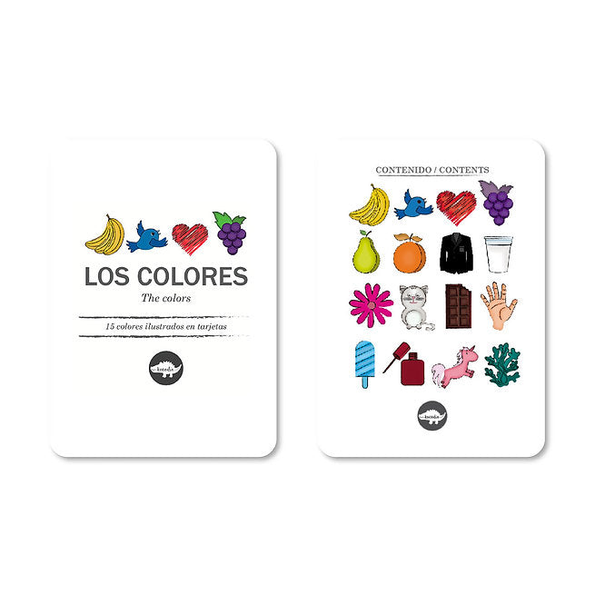 Flash Cards Los Colores