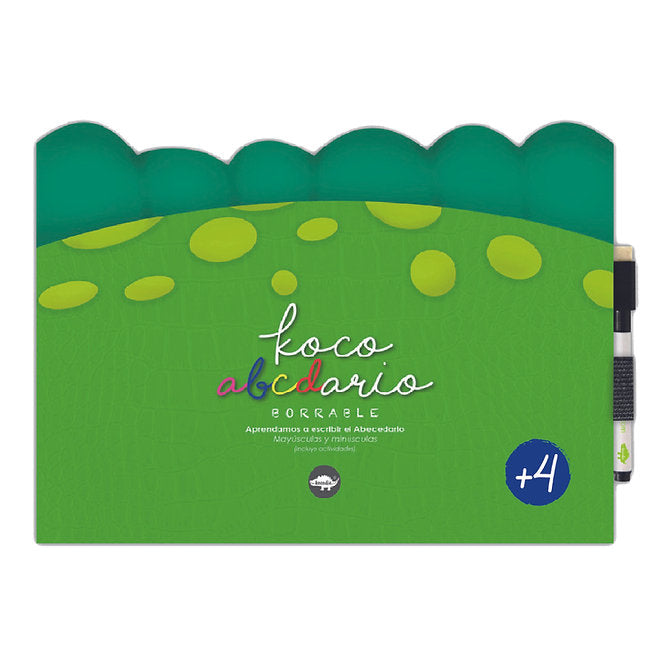 Libro Borrable Koco Abecedario Imprenta