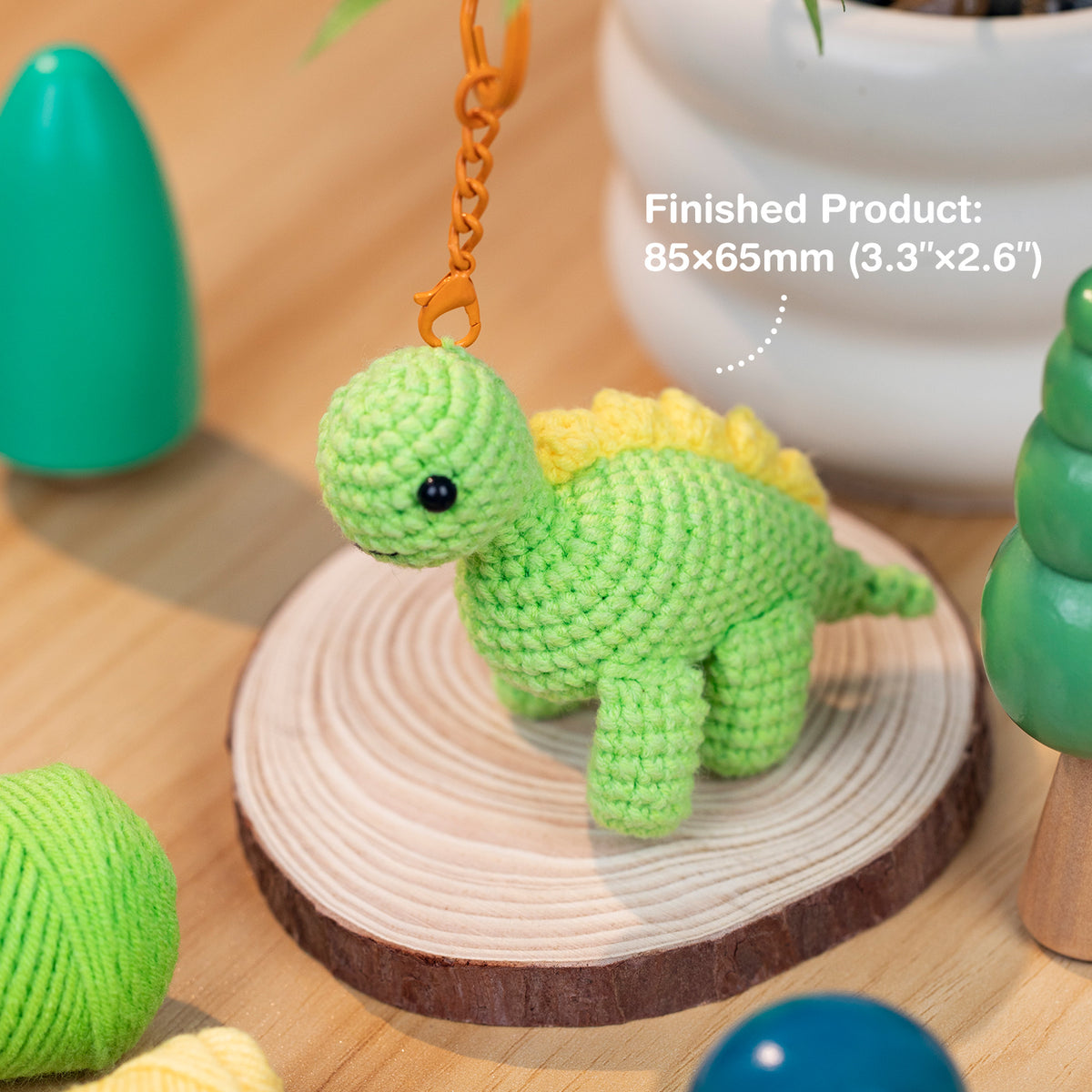 Stegosauros Crochet