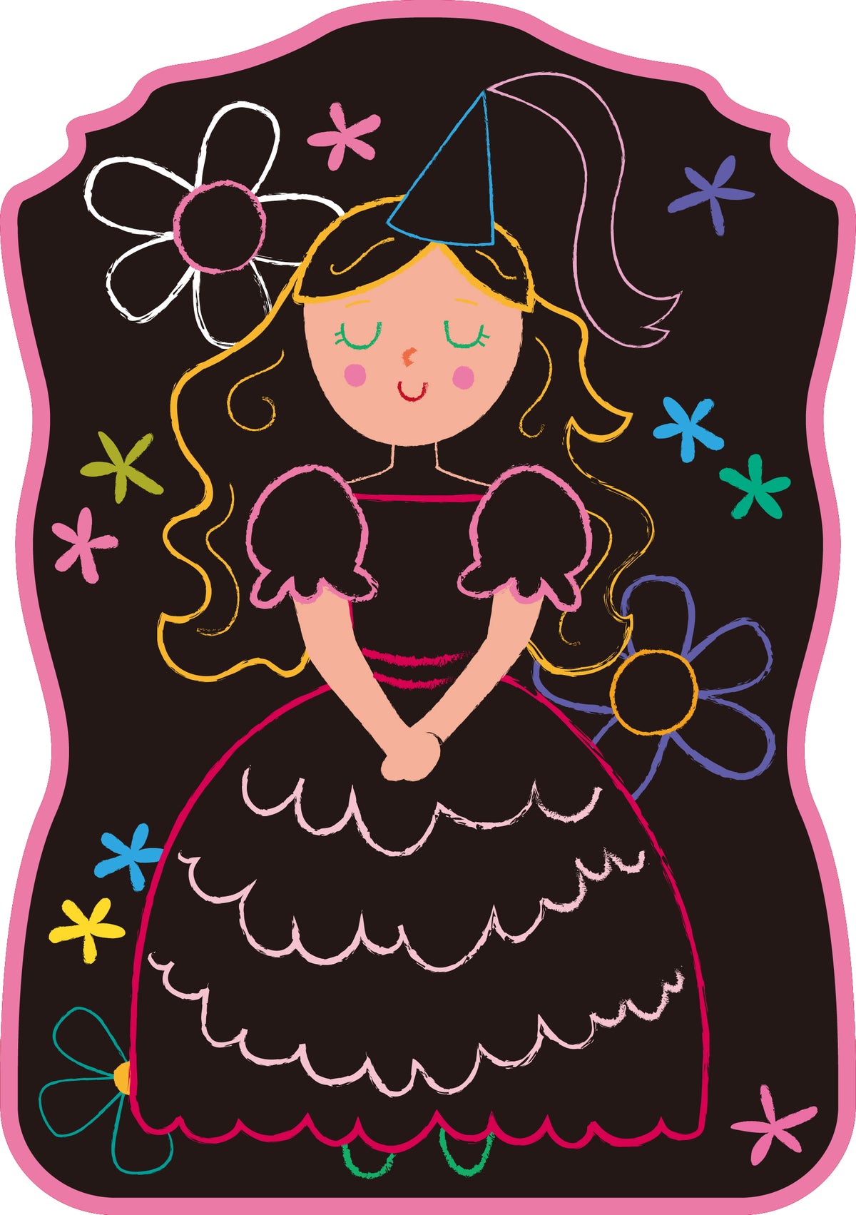 Arte con Tizas Princesas