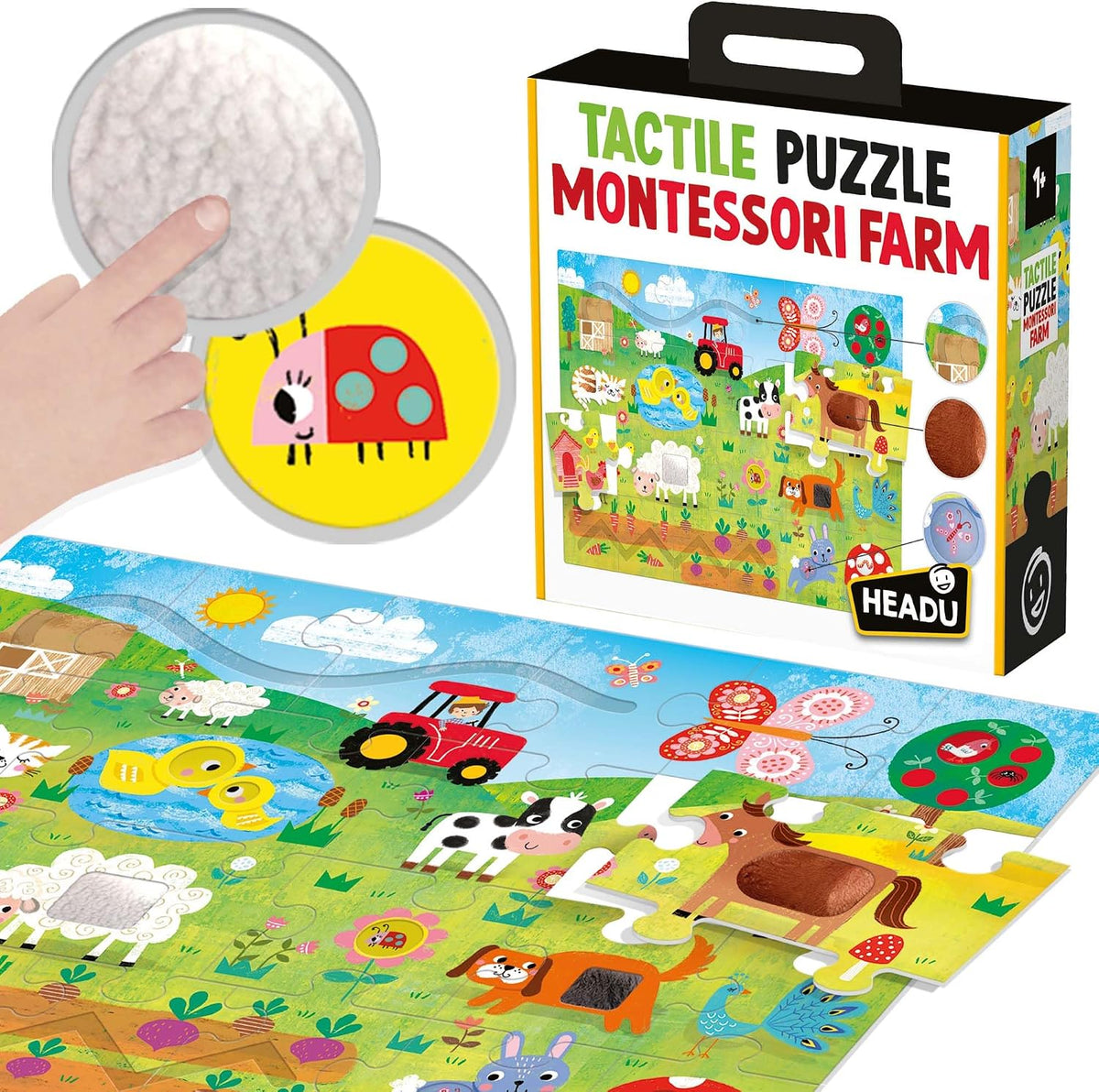 Rompecabezas Táctil Montessori