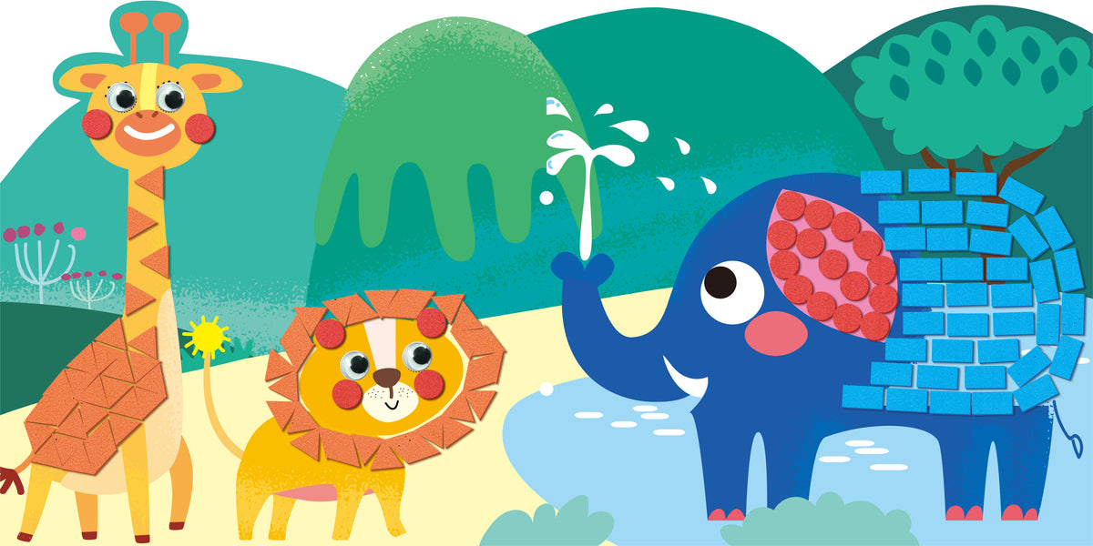 Crea un Libro de Animales de la Selva