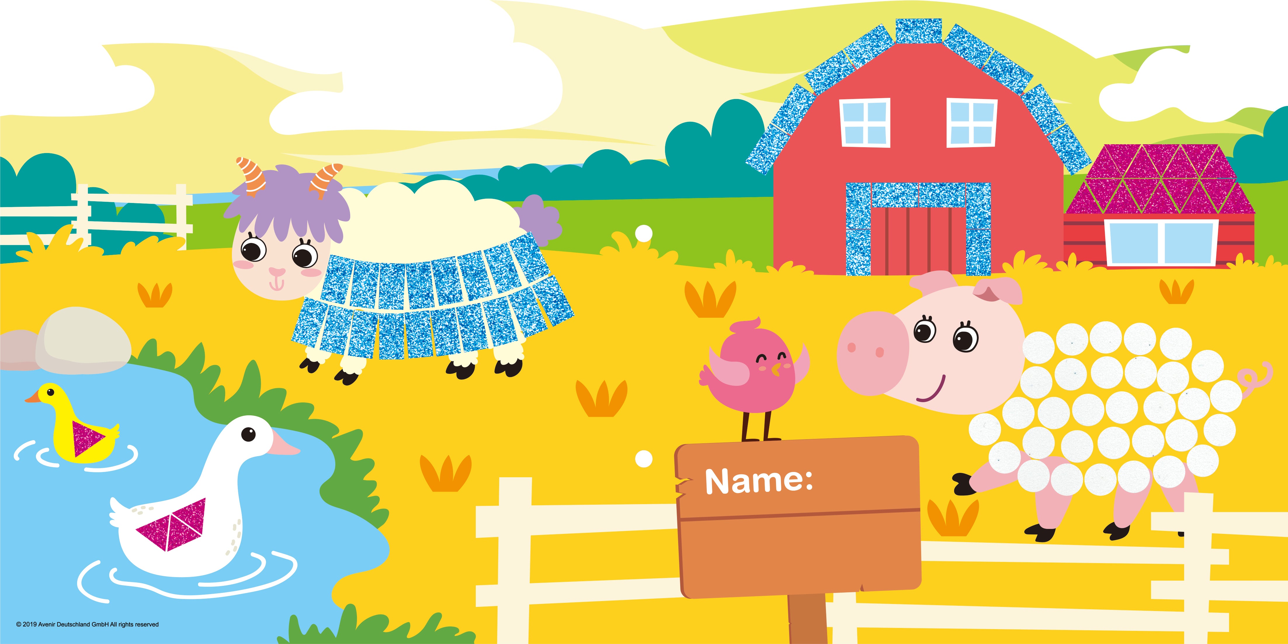 Crea un Libro de Animales de la Granja