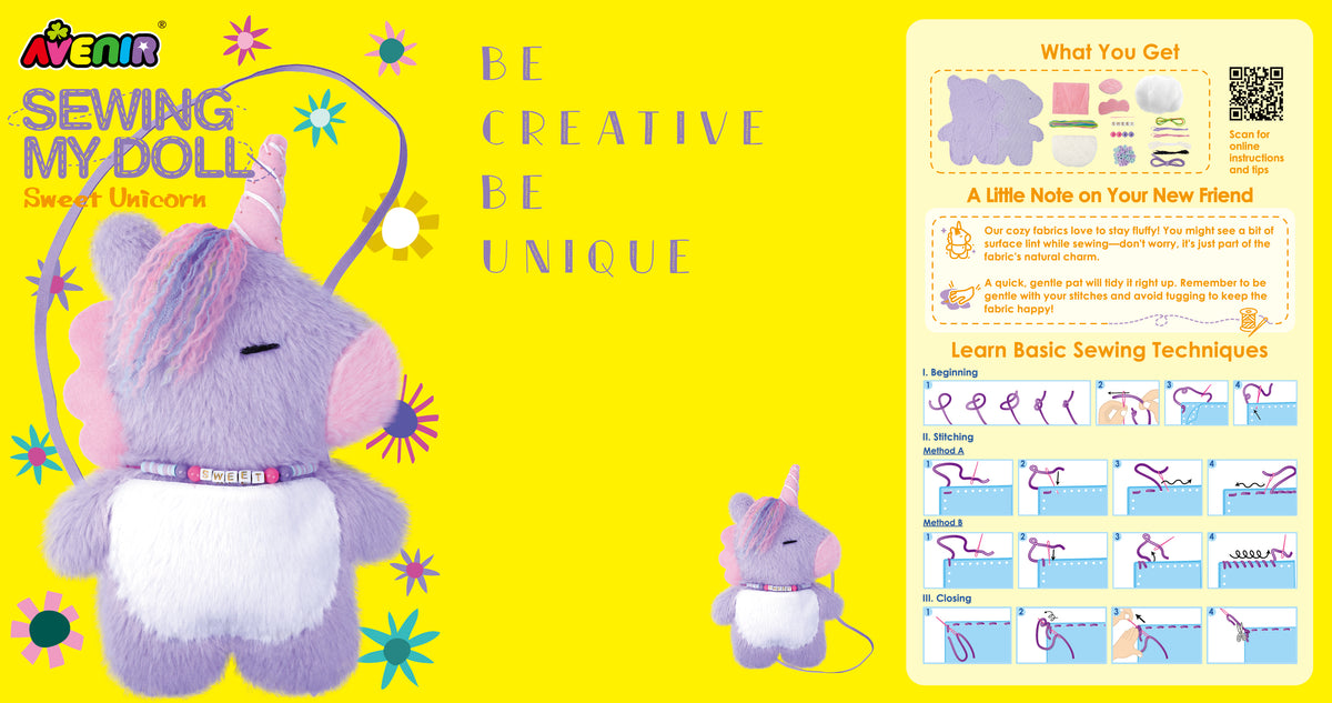 Muñeco para Coser - Unicornio