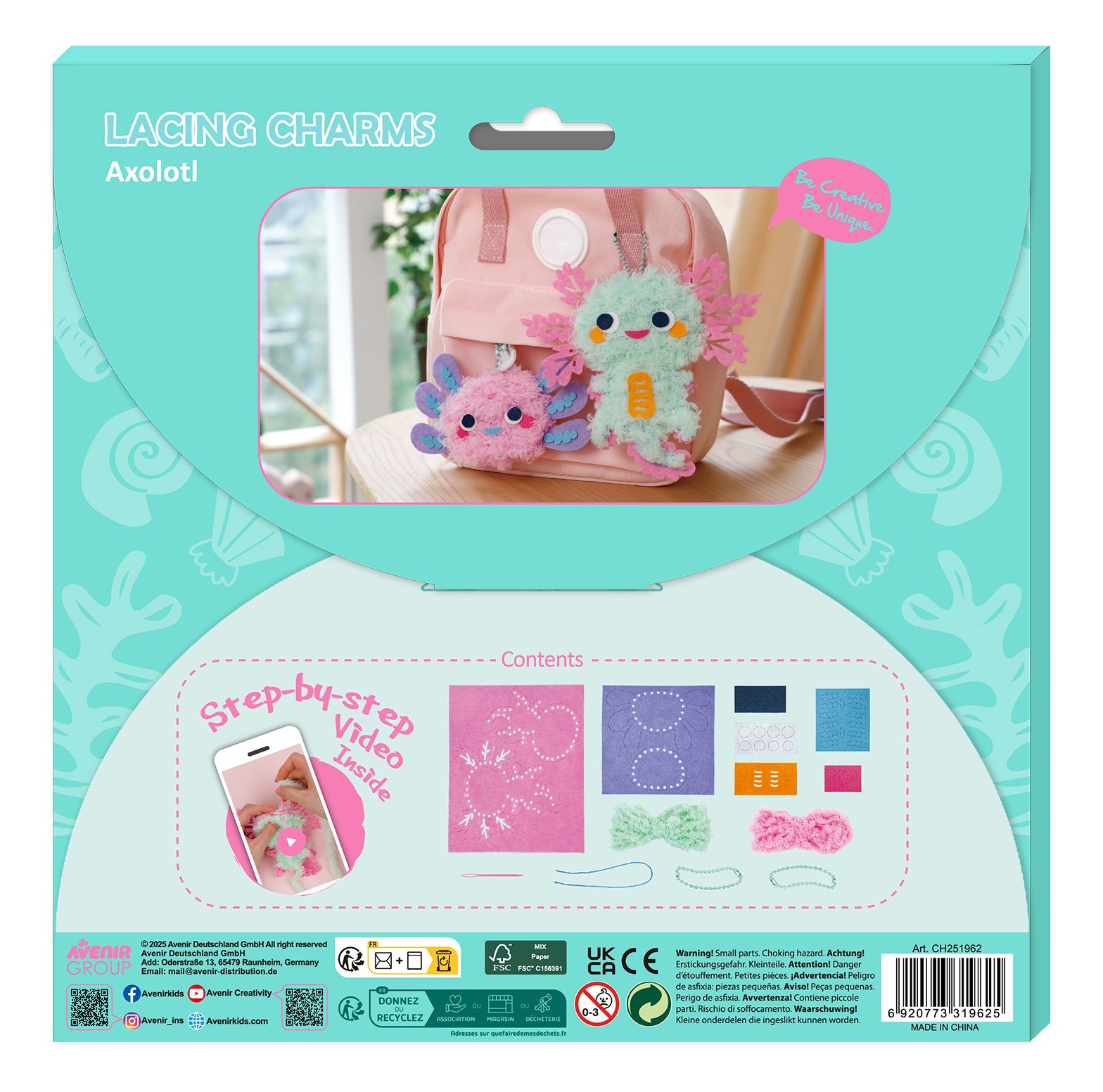 Charms Axolote