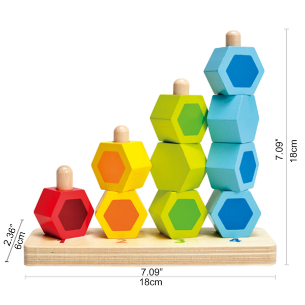 Apilador para Contar en Madera