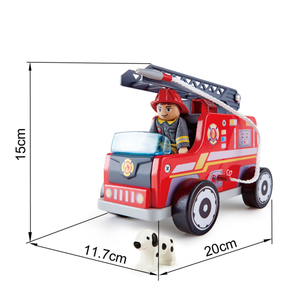 Carro Bombero Madera