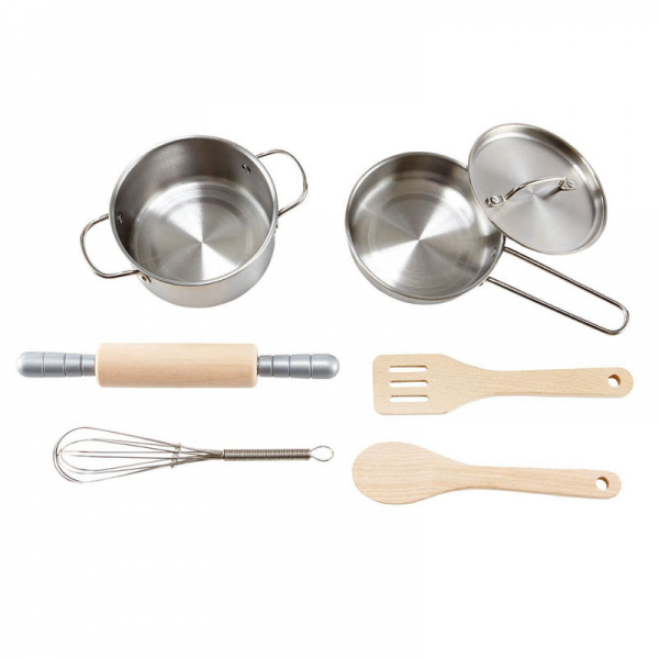 Juego de Ollas y Utensilios para Chef