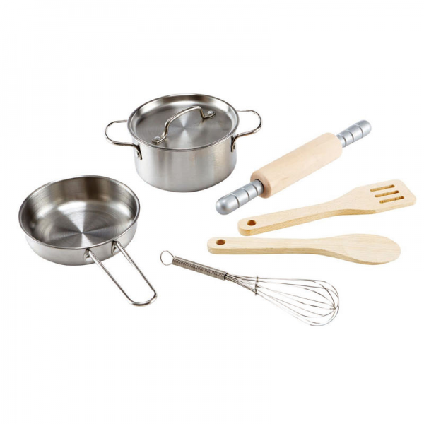 Juego de Ollas y Utensilios para Chef