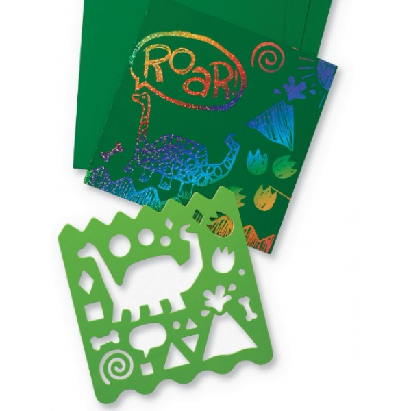 Arte Scratch Dinos