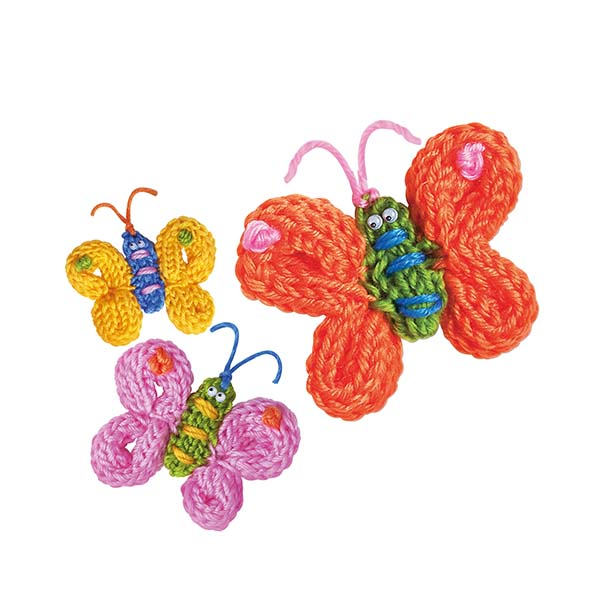 Kit de Mariposas de Punto Francés