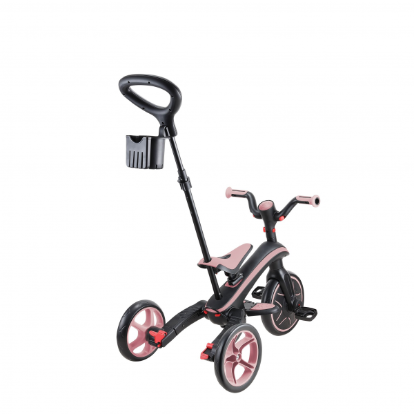 Triciclo Explorer 4 en 1 Rosado - Plegable
