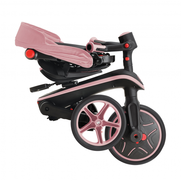 Triciclo Explorer 4 en 1 Rosado - Plegable