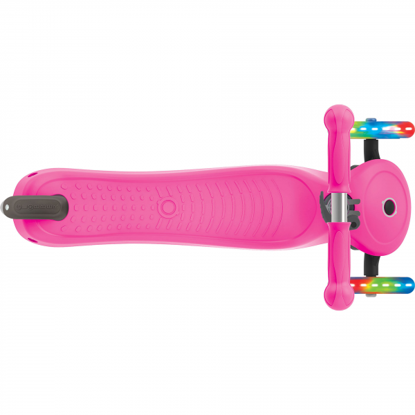 Patineta Primo Luces LED - Rosada (no plegable)