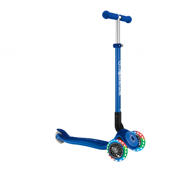 Patineta Plegable Primo Plus Azul - Llantas con luces LED