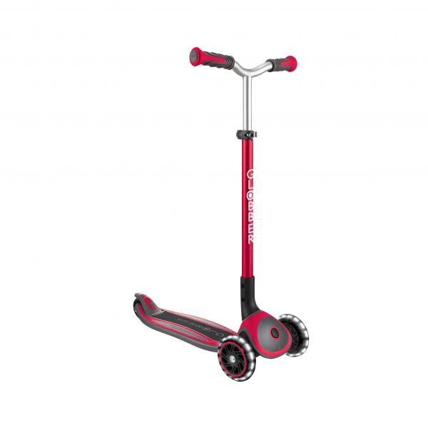 Patineta Master Luces LED - Roja