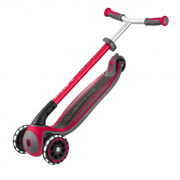 Patineta Master Luces LED - Roja