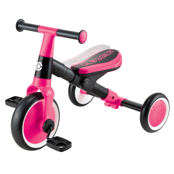 Triciclo de Aprendizaje Globber Fucsia