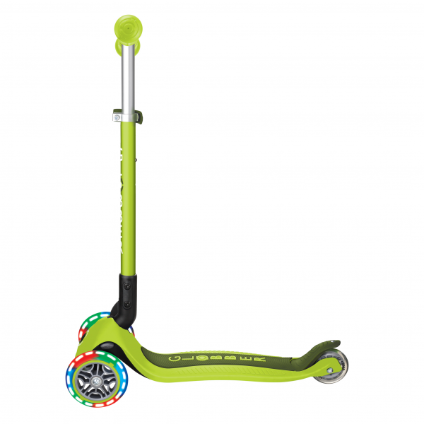 Patineta Plegable Primo Verde - Llantas con luces LED