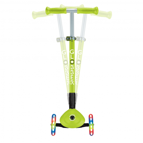 Patineta Plegable Primo Verde - Llantas con luces LED