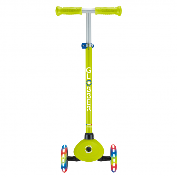 Patineta Primo no plegable Verde/Azul - Llantas con luces LED
